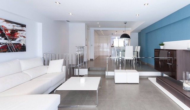 Amazing Apartment in front of the Beach with sunny terrace. - only families