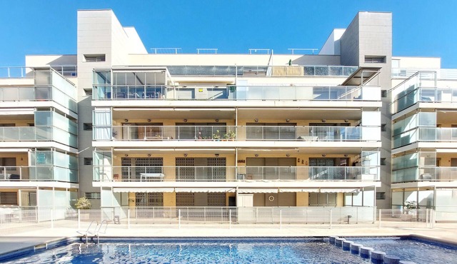 Amazing apartment in Moncofa with house sea view