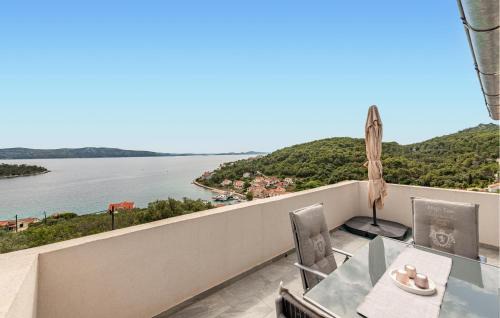 Amazing Apartment In Veli Iz With House Sea View