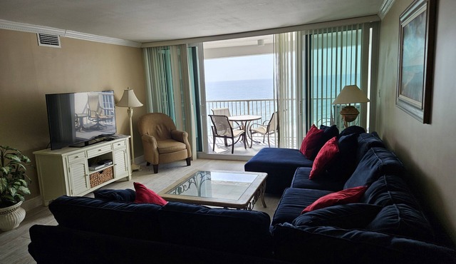 Amazing Beachfront Destin Condo with Umbrella & 2 Chairs Setup Included