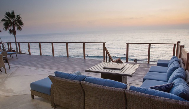 Amazing Beachfront Home; Oceanfront in Encinitas, CA w/ lots of Outdoor Space