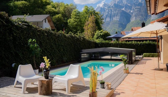 Amazing Chalet | Heidiland | Pool & Sauna