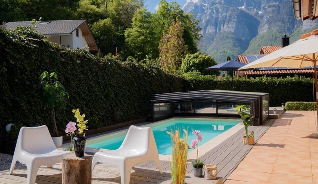 Amazing Chalet | Heidiland | Pool & Sauna by Interhome