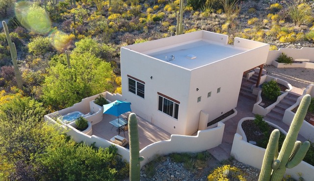 Amazing City And Mountain Views From The Foothills Of The Catalinas