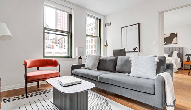 Amazing Downtown 1BR w/Gym & W/D, near Faneuil Hall, by Blueground