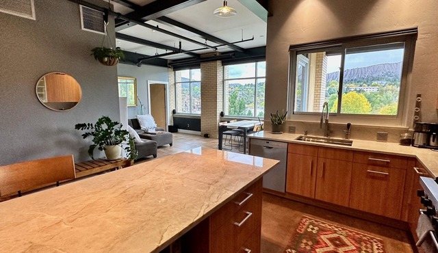 Amazing Downtown Loft, Sunsets, Dogs, Views