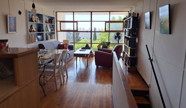 Amazing Duplex Flat in Le Corbusier Building Marseille