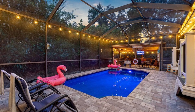 Amazing Heated & Screen Pool w/Stunning Design!