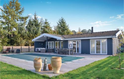 Amazing Home In Hornbk With Outdoor Swimming Pool