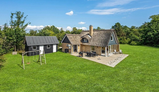 Amazing home in Knebel with kitchen