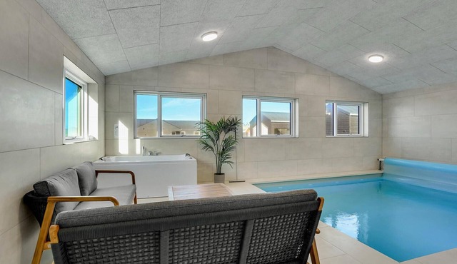 Amazing home in Løkken with sauna
