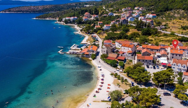 Amazing home in Slano with house a panoramic view