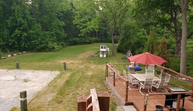 Amazing home steps away from downtown Mystic. Great back yard