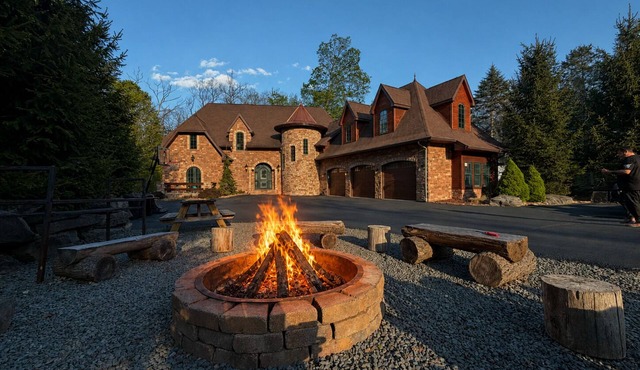 AMAZING LUXURY WATER FRONT, one of a kind lake front in Pocono Mountains