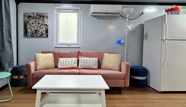 Amazing resort with AC in La Puente - 2 bedrooms container house