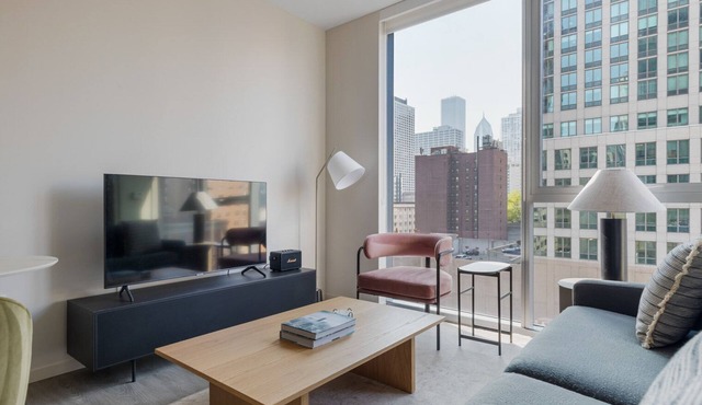 Amazing River North Jr 1BR w/Game Room, nr Beach & L, by Blueground