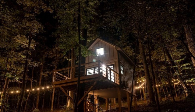 Amazing Tree House Perfect for a Secluded Getaway in Alabama