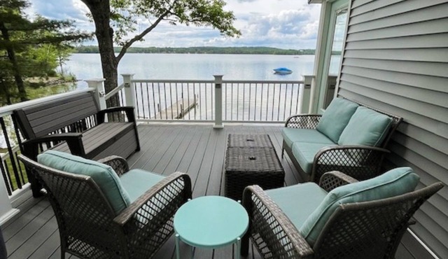 Amazing Views! Webber Pond Cottage w/dock & yard