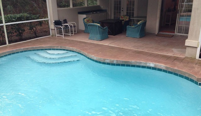 Amelia Island Summer Beach Village Home with Private Pool & Steps to the Ocean