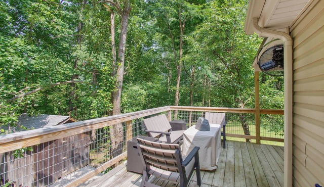 Amherst Vacation Rental w/Fire Pit & EV Charger