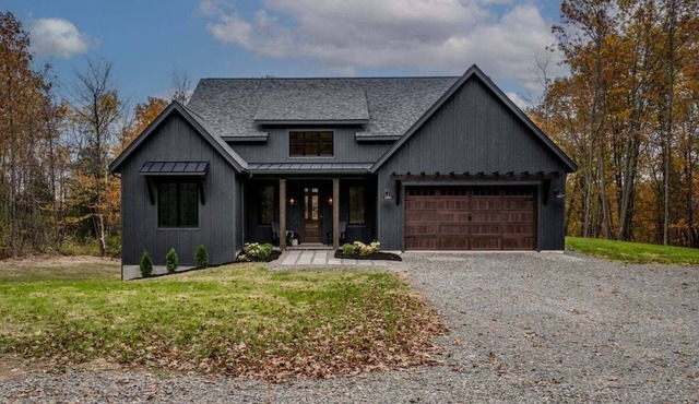Among the Oaks: Newly built Luxury home with game room, wooded setting overlooking Seneca lake