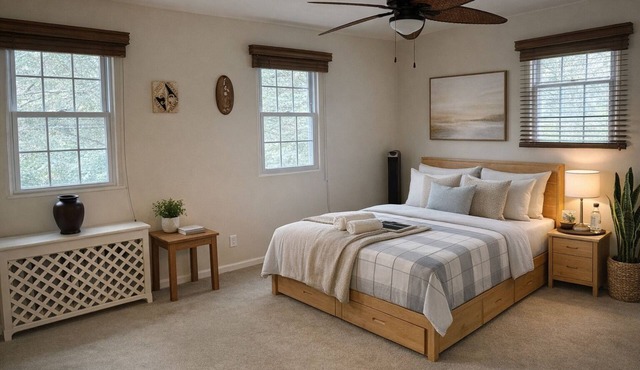 An Airy Sun-Drenched Retreat in Floral Park 30 Min NYC Near JFK