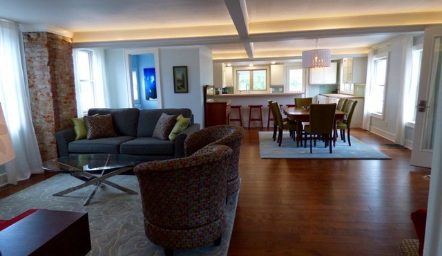 An amazing flat on Water Street in downtown Decorah