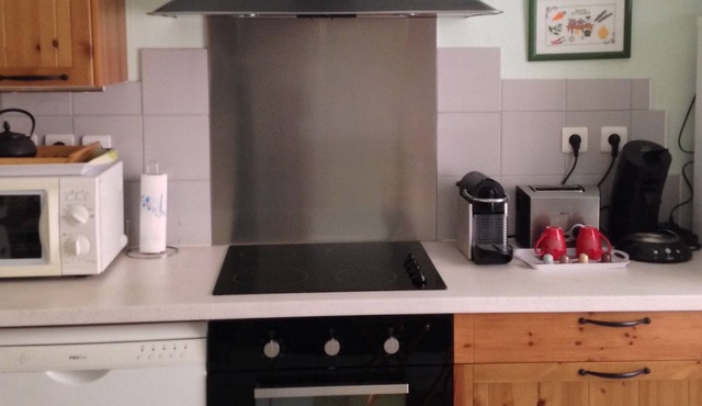 An apartment in a village in the city