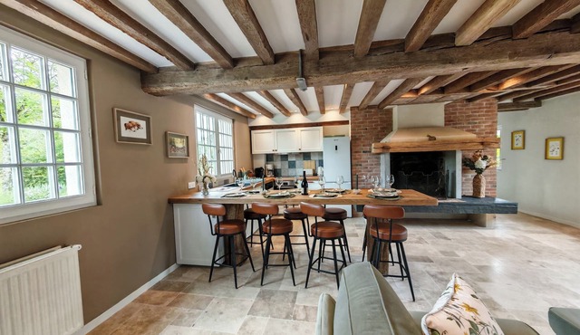 An authentic, modern farmhouse in the heart of Sologne