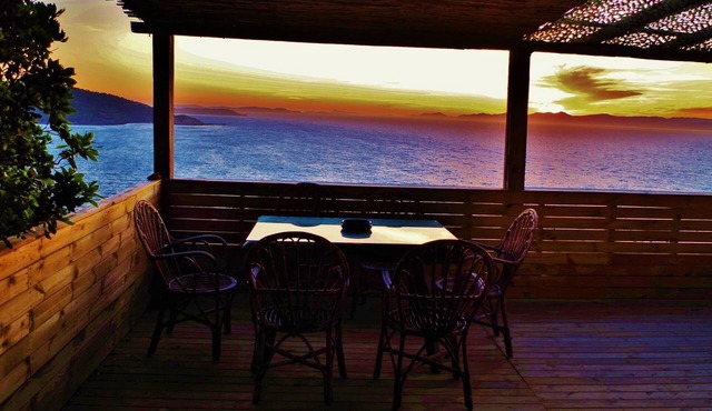 An isolated landmark, on a golden and summer island!