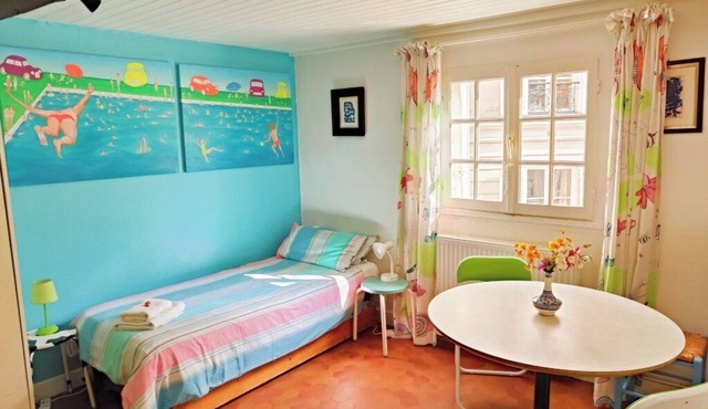 An oasis of tranquility in the heart of Paris: central, quiet, completely safe