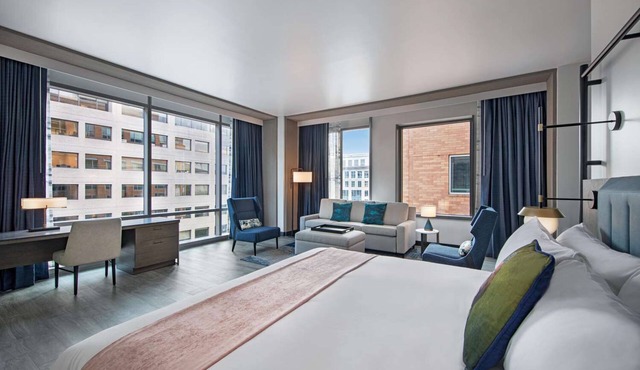 An Undeniable Jewel in Downtown DC! Contemporary & Spacious Suite with City View