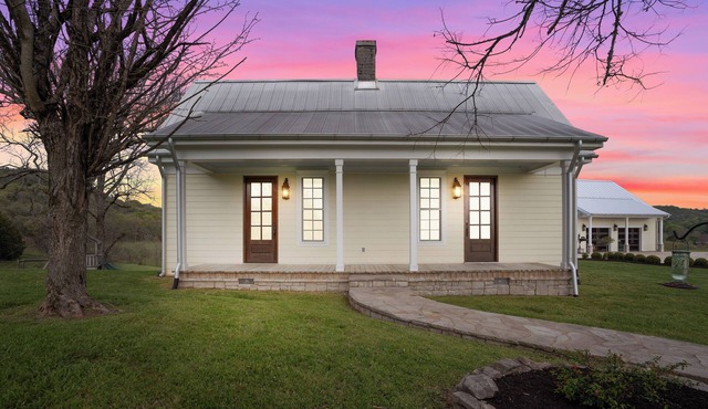 An Upscale 1800's Reset Retreat on Private Acreage with Breathtaking Views