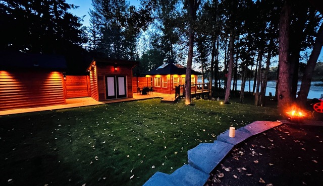 An Urban Glamping Haven Hidden Along Calgary's Bow River