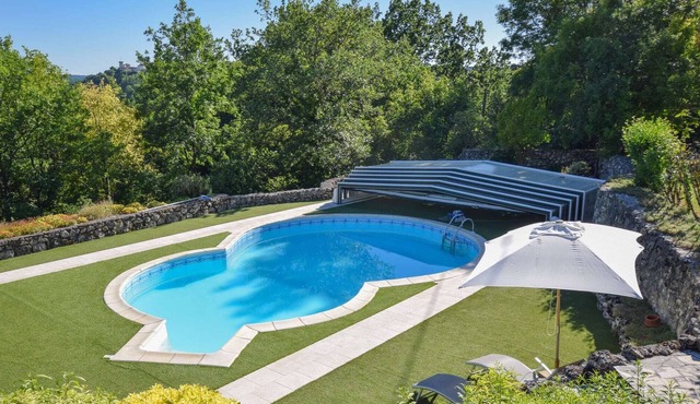 Ancient Watch Tower in Roquecor with Private Pool