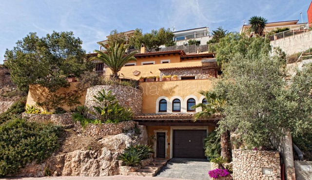 Andalusian style luxury villa with sea vues in Sitges, Barcelona