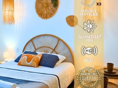 Angélique- Matelas confort - Clim - Wifi - Gare