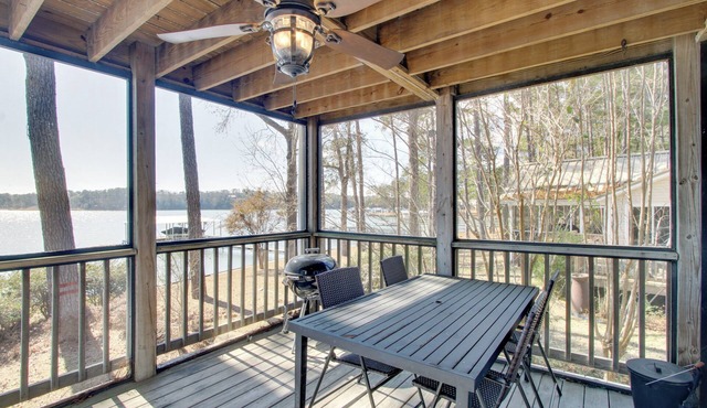 Angler’s Dream: Lake Eufaula Escape w/Boat Ramp!