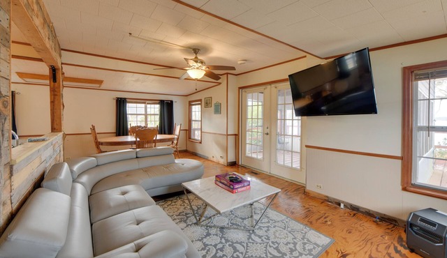 Angler’s Paradise: Lake Eufaula Escape w/Views!