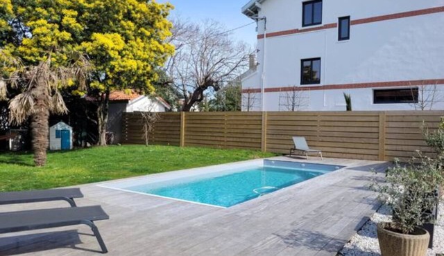 Anglet 5 Cantons Maison Avec Piscine Plages à 5mn