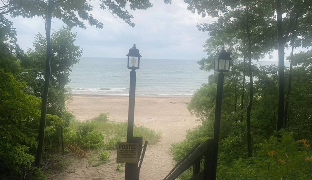 Angola on the Lake Beach House Spacious 4BR private beach wrap-around porches