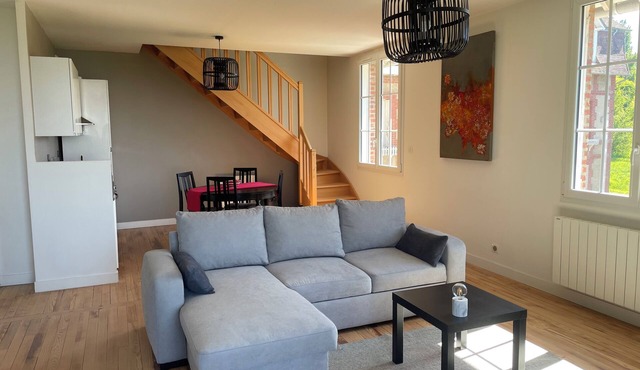 Anne: Grand 2 Pièces Duplex Avec Balcon vue mer Imprenable