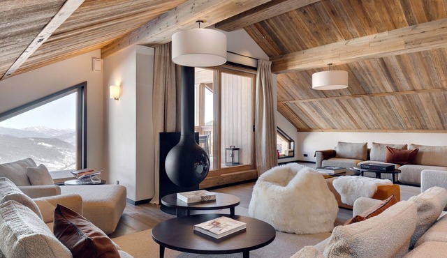 Antarès Mira 301 luxury penthouse duplex ski in and out