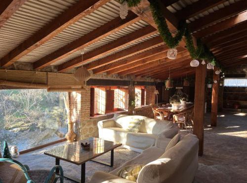 Antiguo Molino con piscina y chimenea en el valle del Tietar