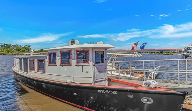 Antique Tugboat on the Harborwalk