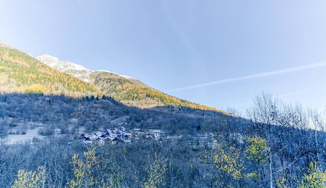 Apartment "Le Bon Mollard" with Mountain View and Balcony