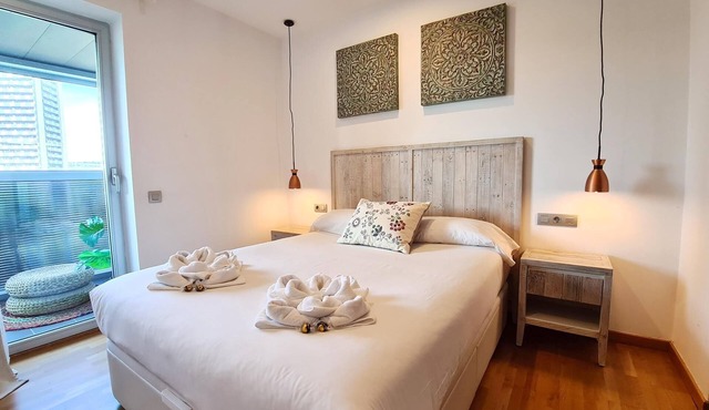 Apartment in front of Fira Gran Via