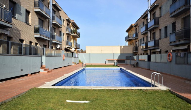 Apart Delicies bx 1 - Barbecue, A/C, community garden and pool.