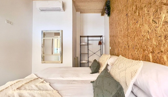 Apartamento con dos Camas y Terraza Privada