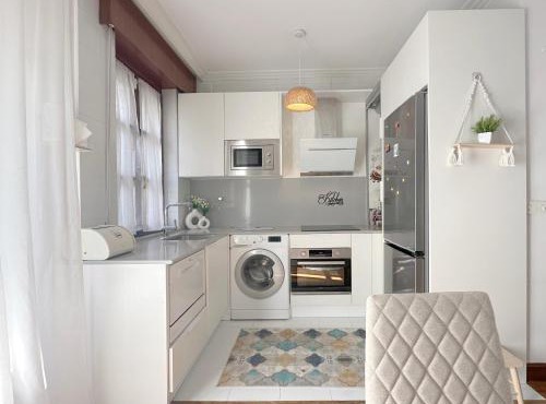 Apartamento con jardín y Parking en Santurce